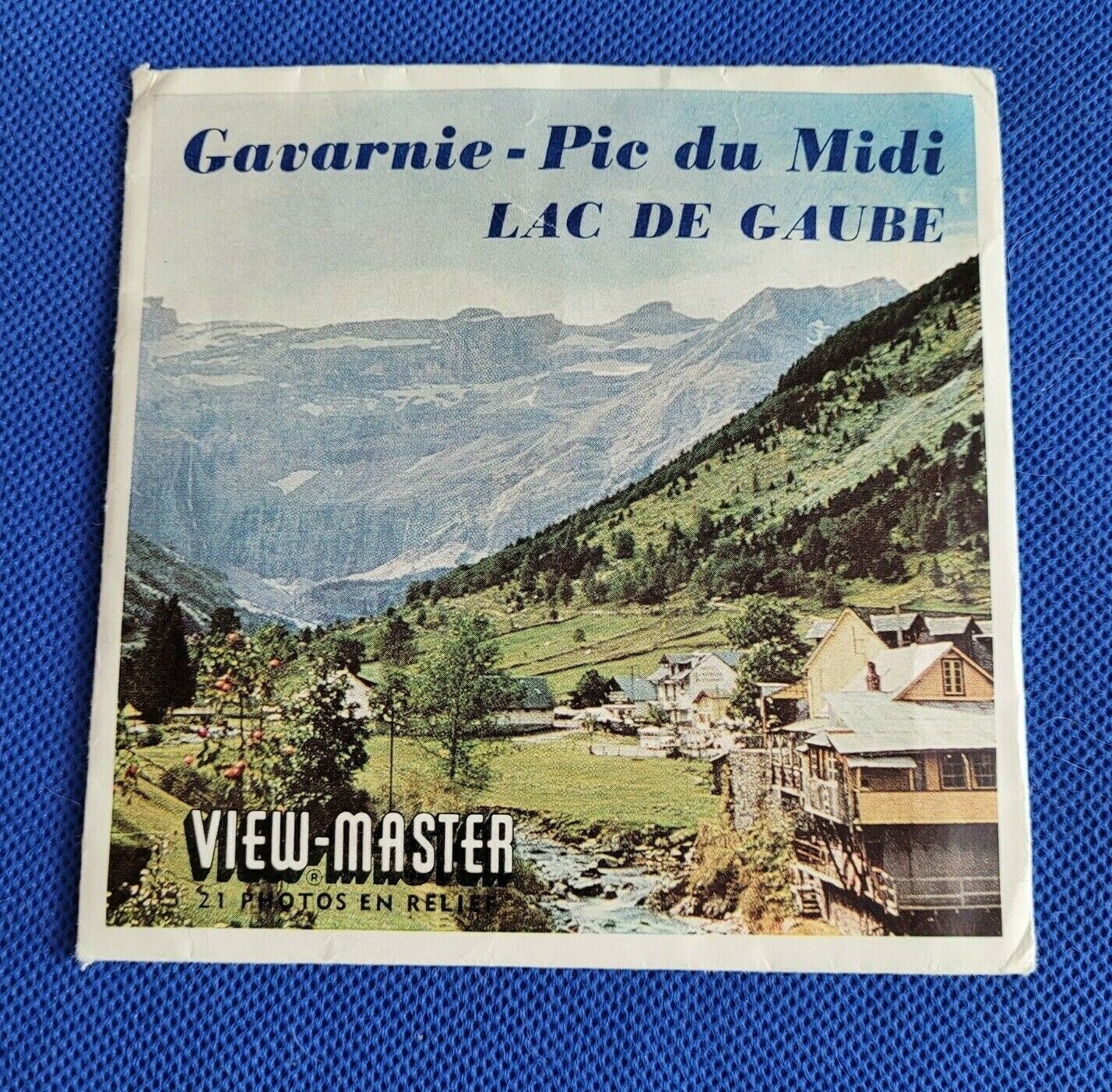 C188 F Gavarnie Pic du Midi Lac De Gaube France French view-master Reels Packet