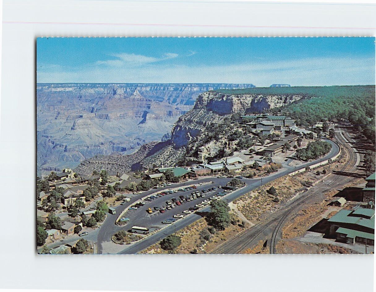 Postcard Grand Canyon Village Grand Canyon National Park Arizona USA