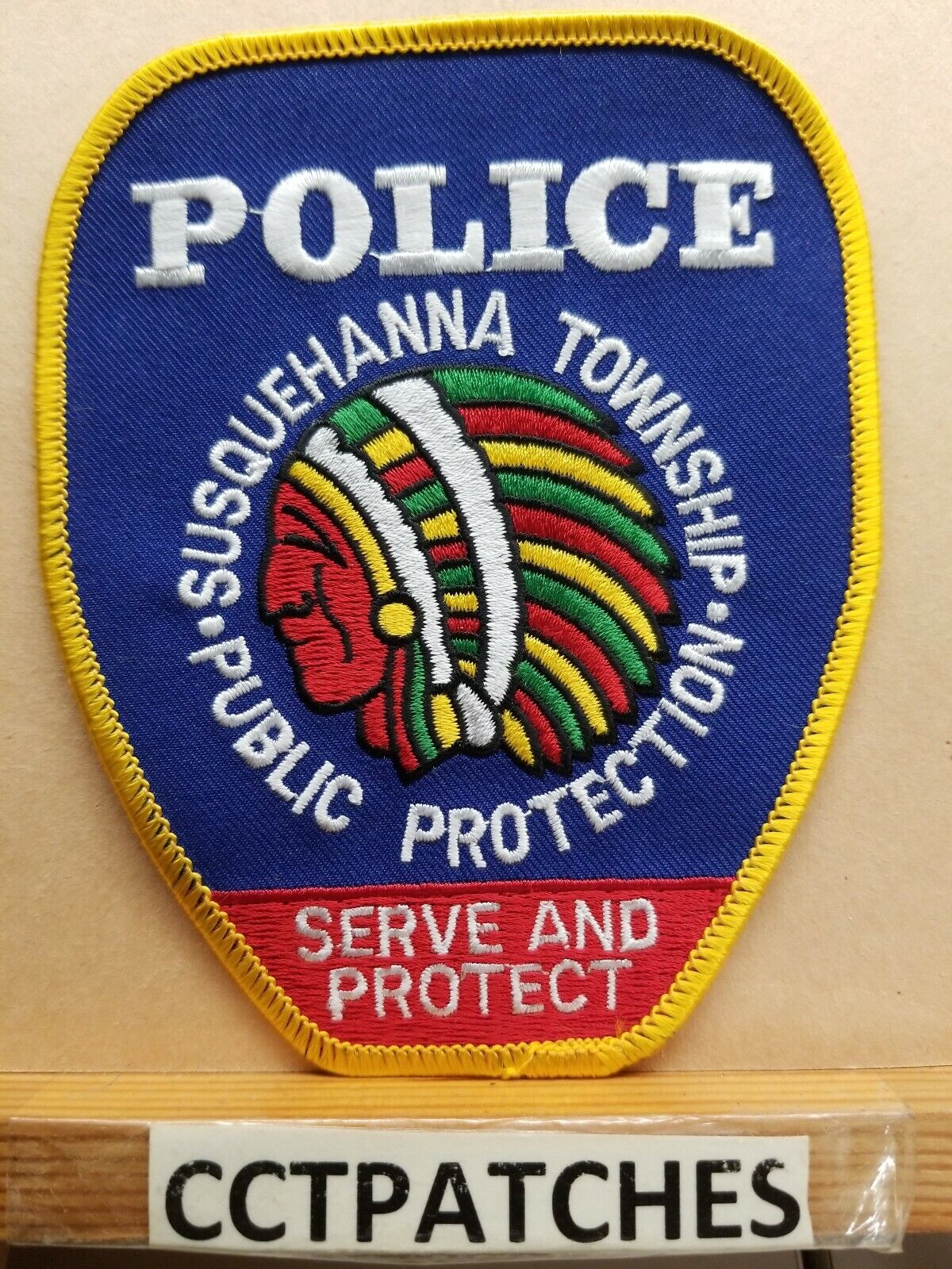 SUSQUEHANNA TOWNSHIP, PENNSYLVANIA POLICE SHOULDER PATCH PA