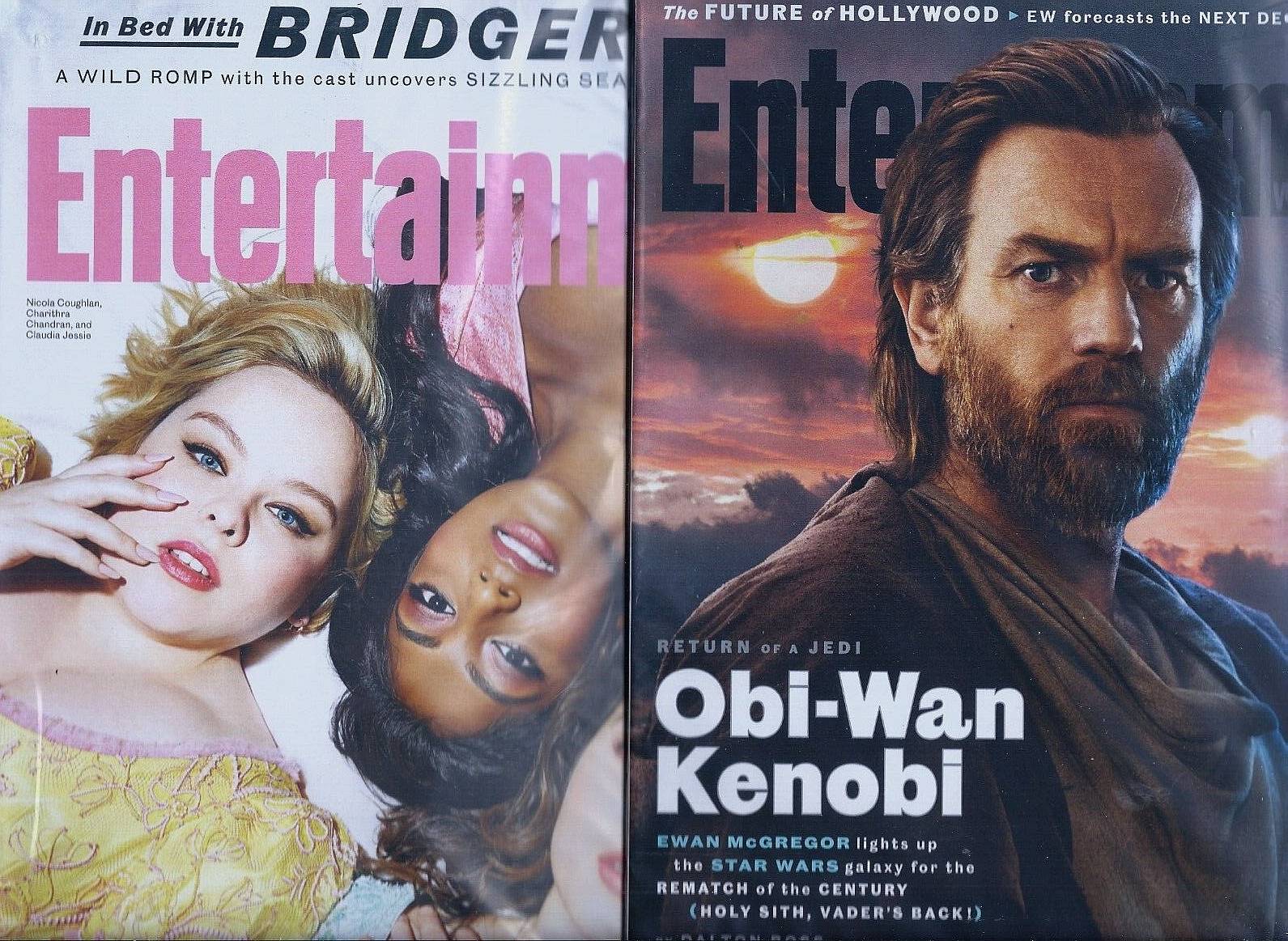 Lot of 2 Entertainment Weekly Magazines March & April 2022 Both NIP