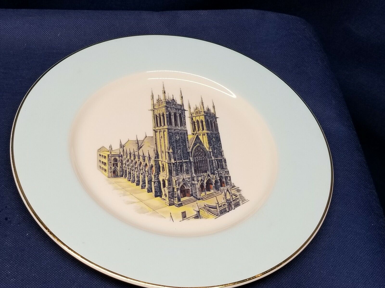 1973 Collector\'s Plate 1st Presbyterian Church Pittsburgh, PA 200th Anniversary 