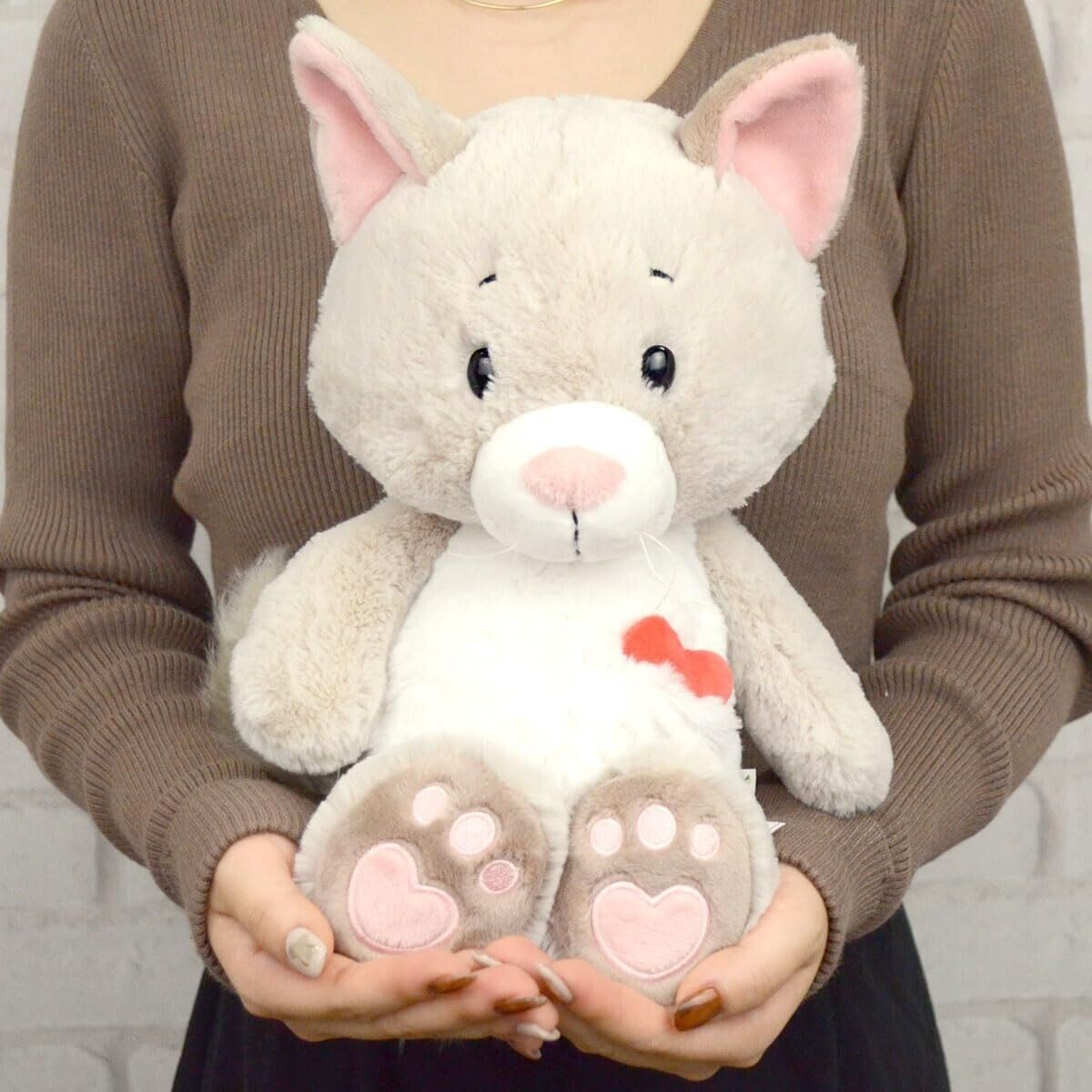 NICI Plush Doll Stuffed Toy Love Cat Fluffy Classic 35cm 2023