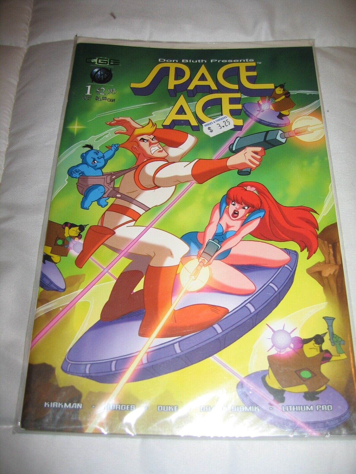Space Ace #1 October Don Bluth Comic Book 2003