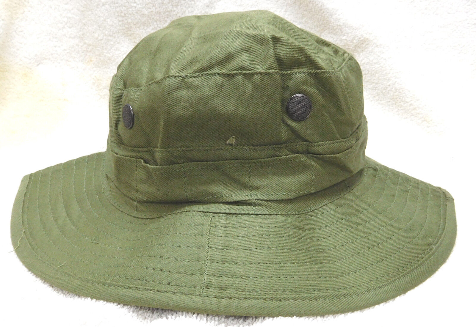 Genuine British Tropical Green Boonie Hat-New (J. Compton, Sons & Webb)