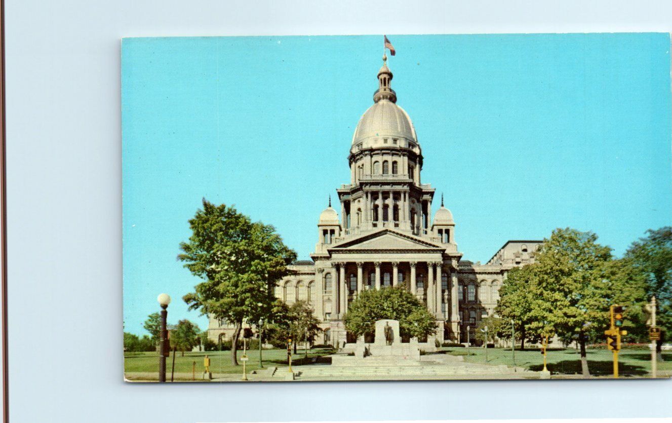 Postcard - Illinois State Capitol - Springfield, Illinois