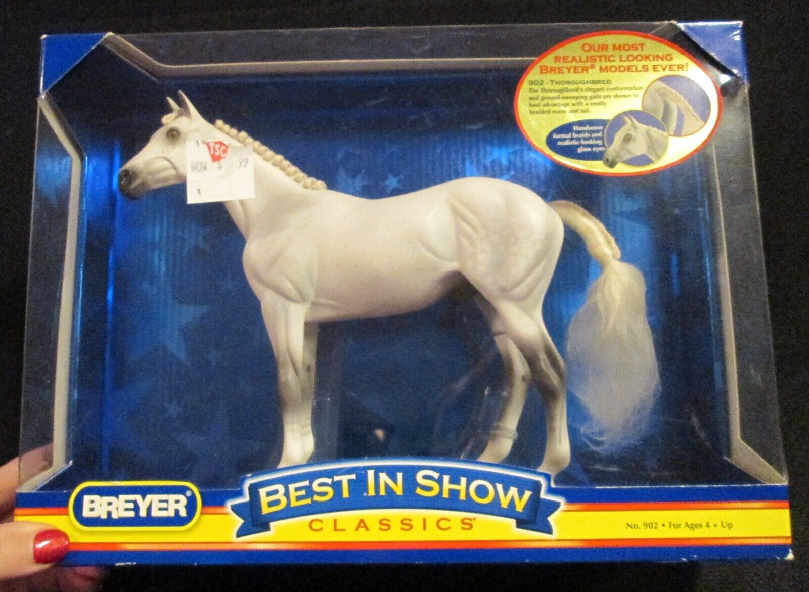 NEW BREYER BEST IN SHOW CLASSICS 902 THOROUGHBRED HORSE 2009 SEALED