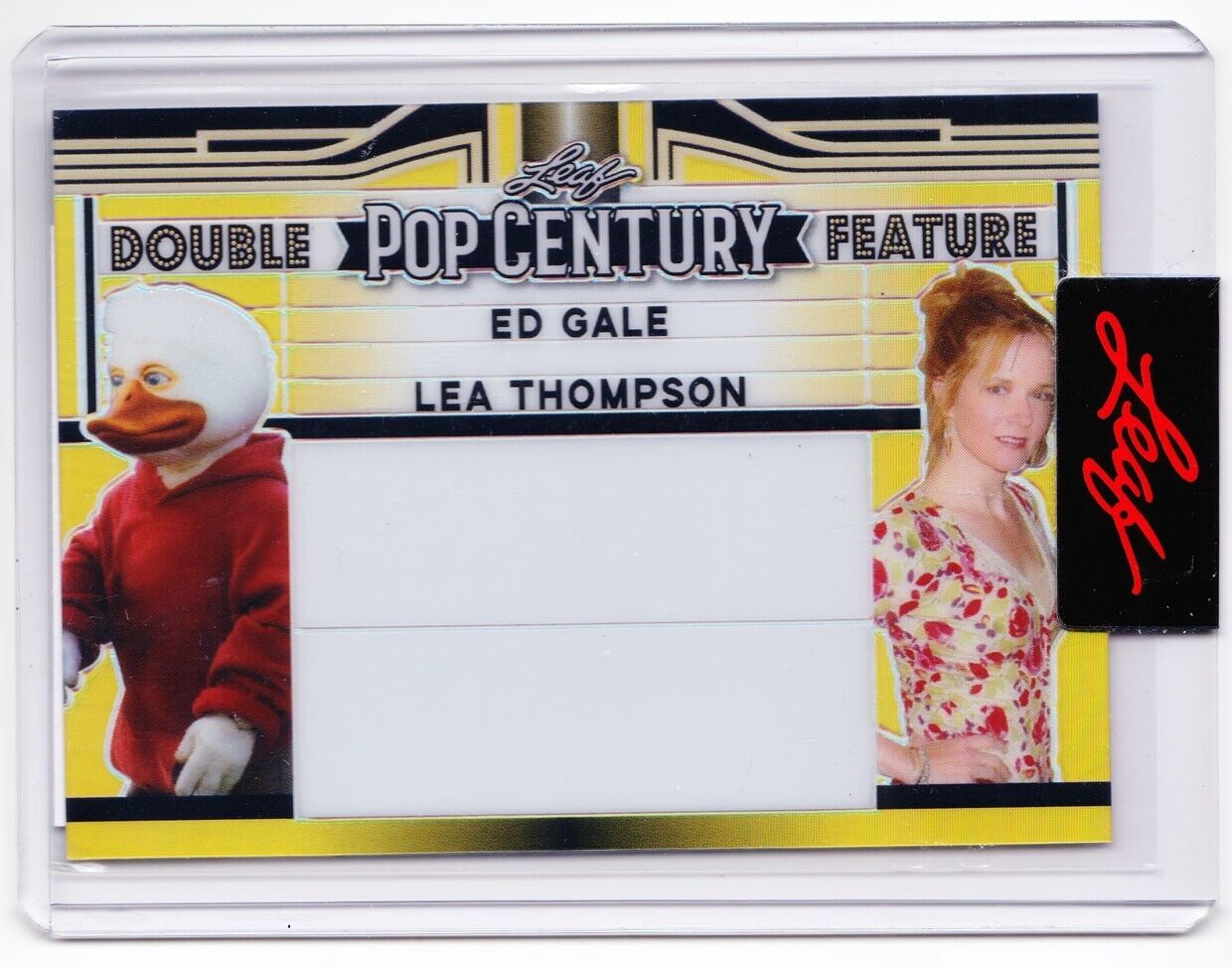 Ed Gale Lea Thompson 2023 Pop Century Unsigned Pre-Production Proof Card # 1/1