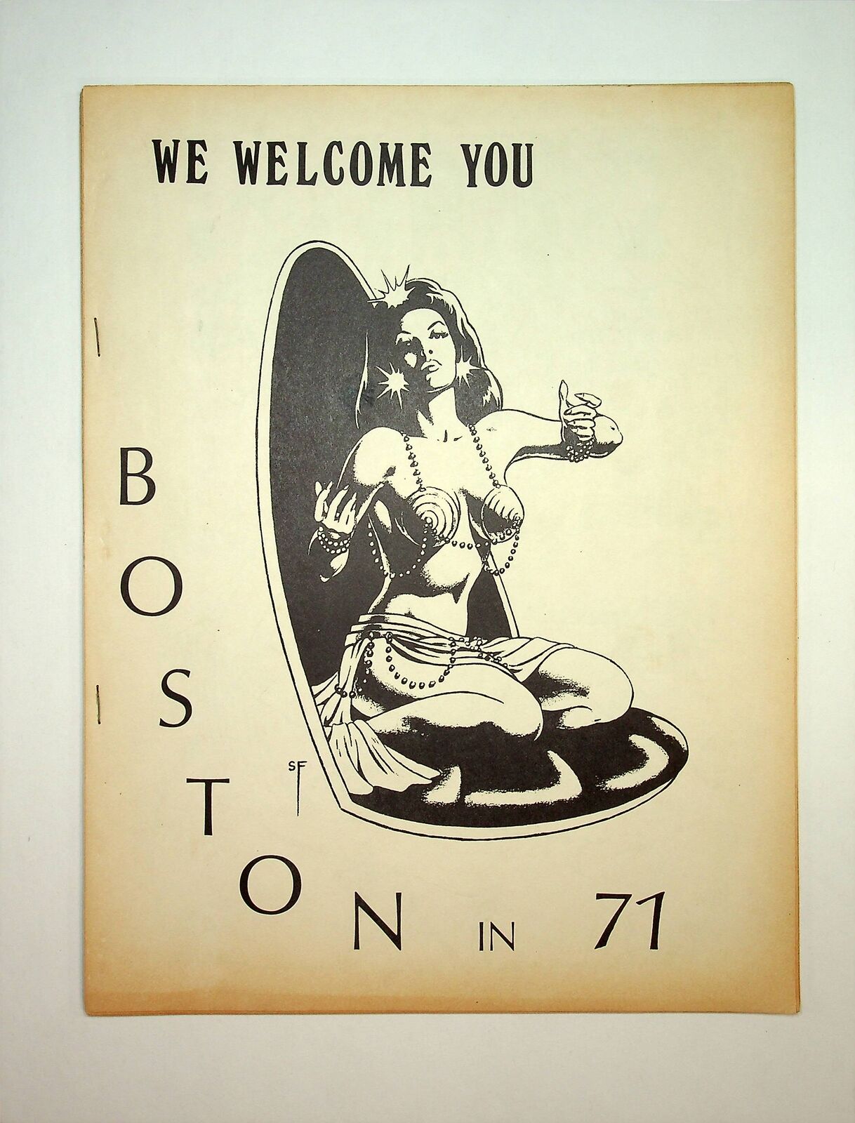 Boston in 71 Fanzine #1 FN+ 6.5 1969