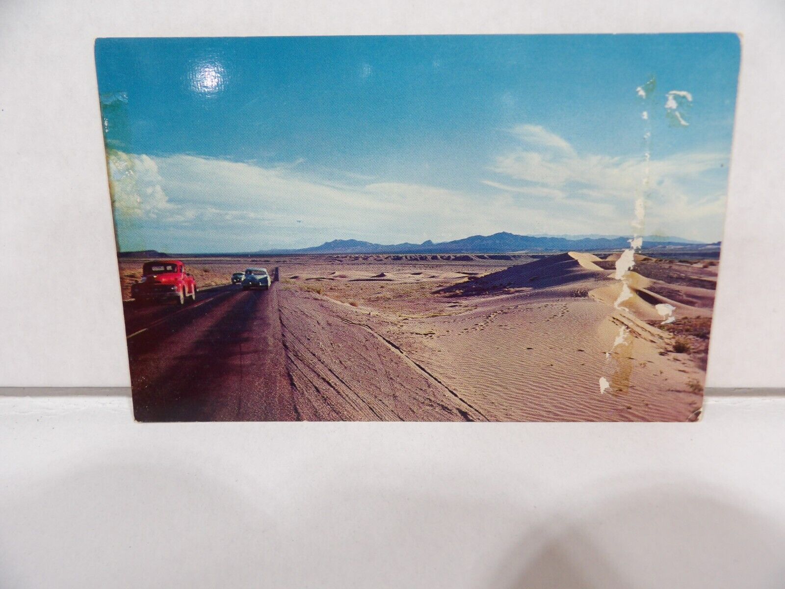 North of Socorro NM Highway 60 Vintage Postcard