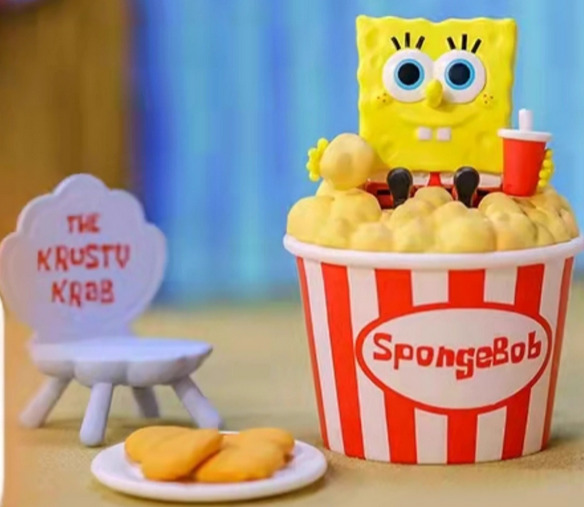 POP MART SpongeBob Picnic Party Series Confirmed Blind Box Figure Toy Designer！