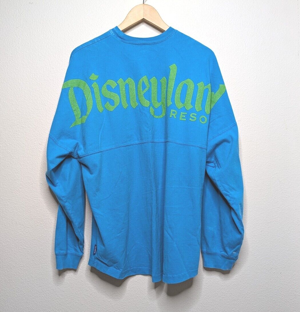 Disney Parks Disneyland Resort Spirit Jersey Turquoise Blue Rare A6
