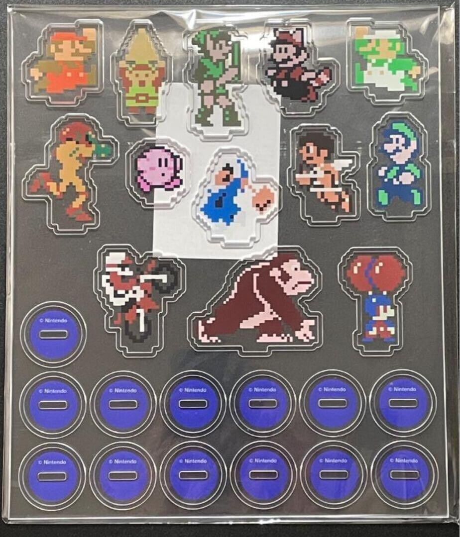 Nintendo Famicom World Championships Acrylic Stand Set Special Limited NEW Rare