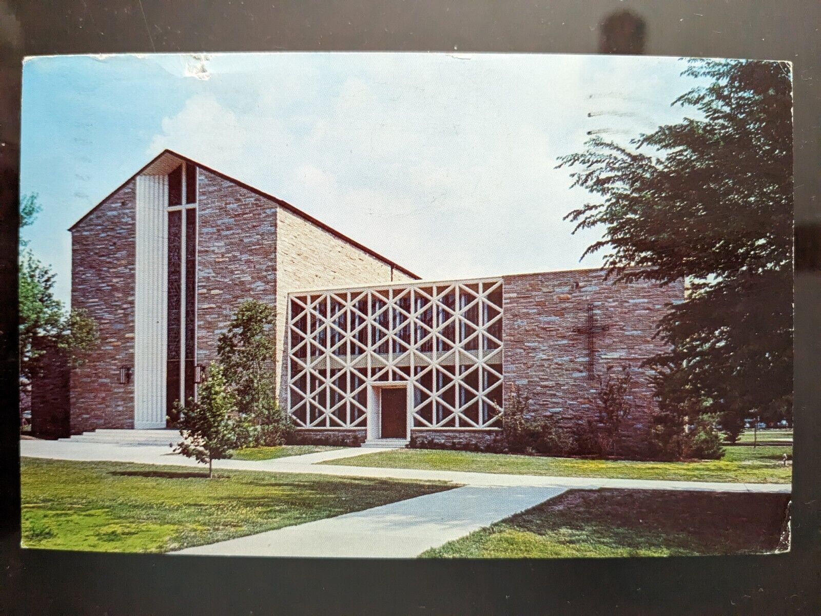 Sharp Memorial Chapel, University of Tulsa, OK - 1965, Rough Edges