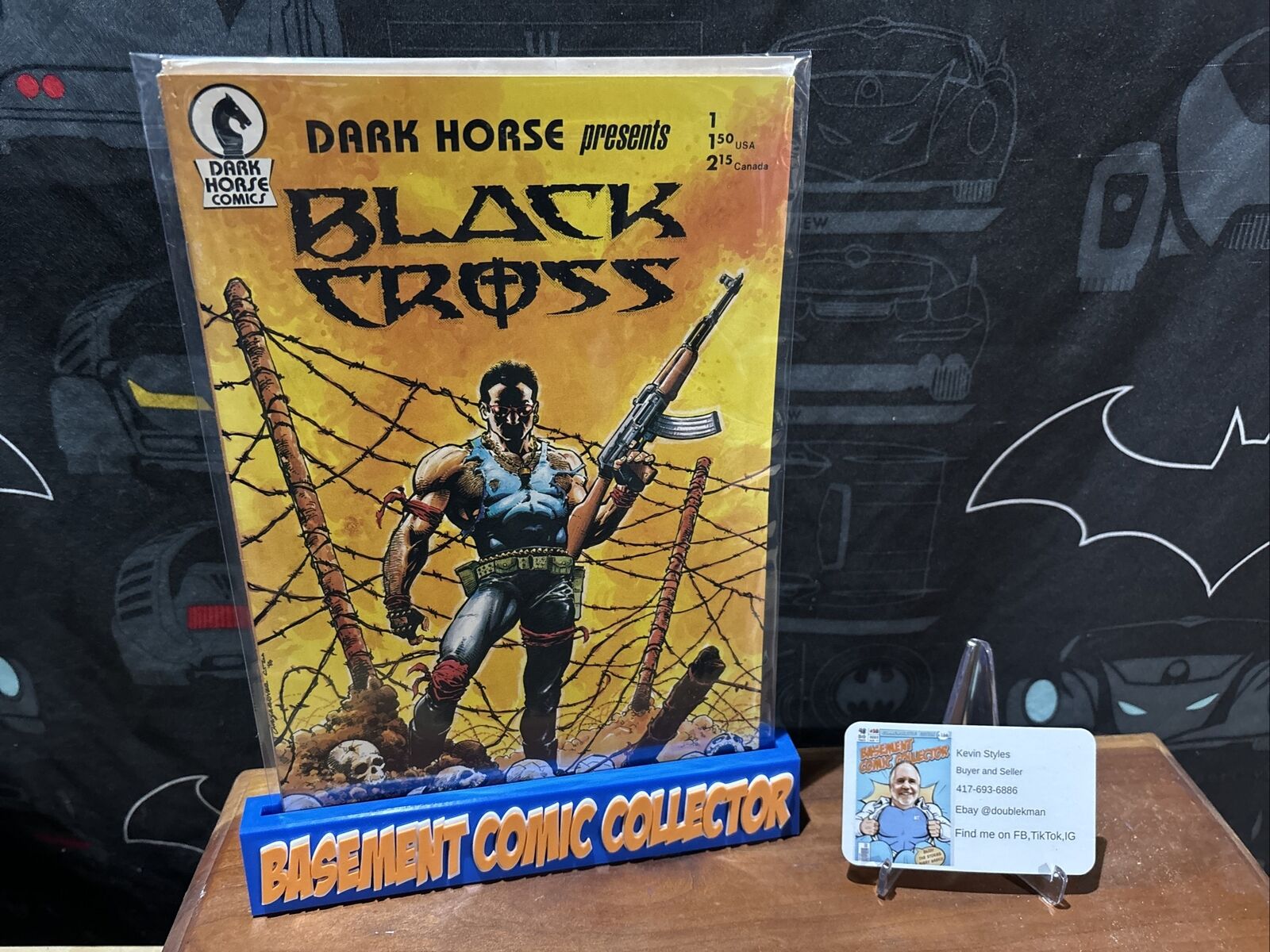 Dark Horse Presents #1~1st appearance Concrete Black Cross~Gemini Shipped