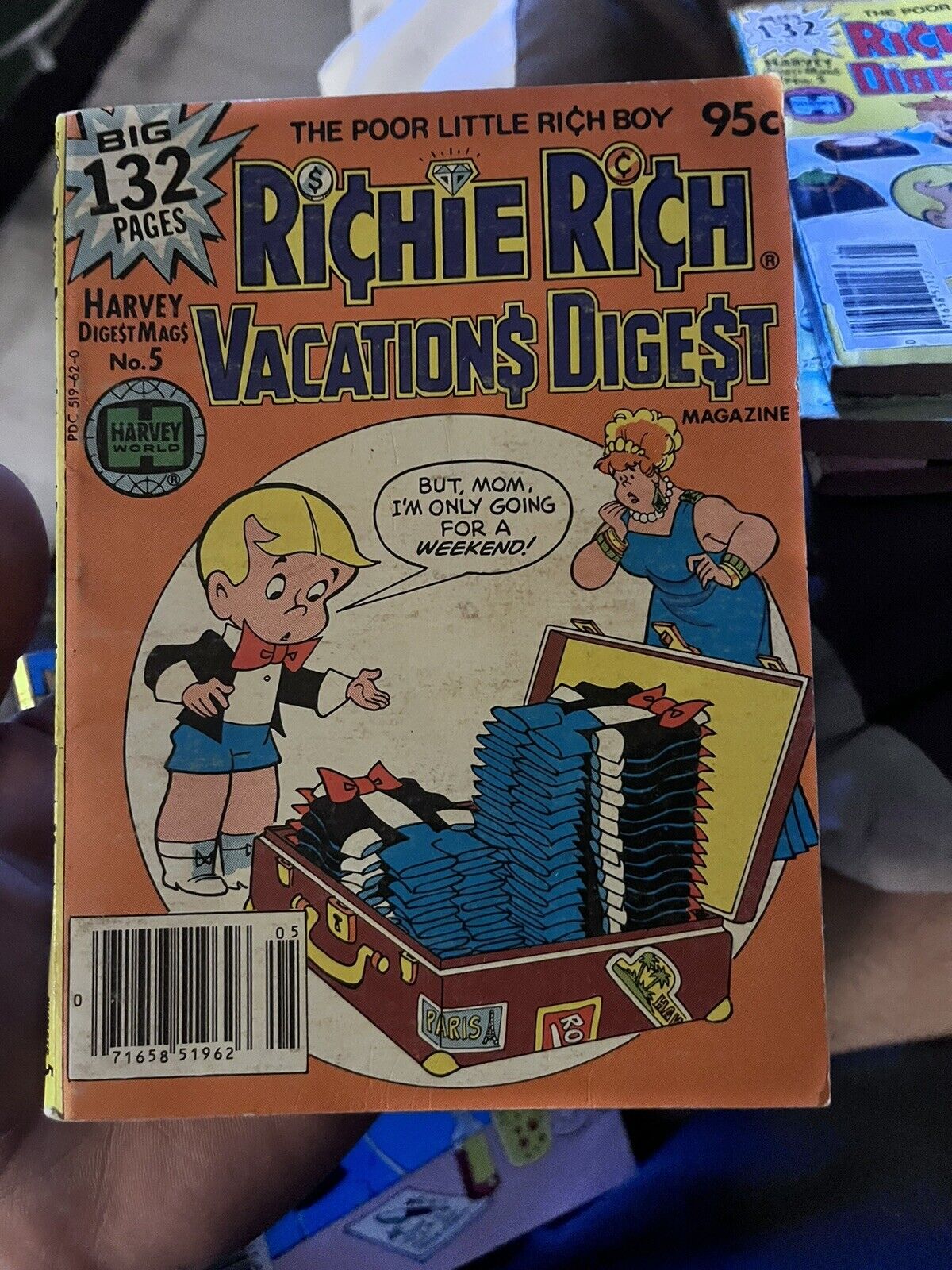 vintage richie rich comics 1