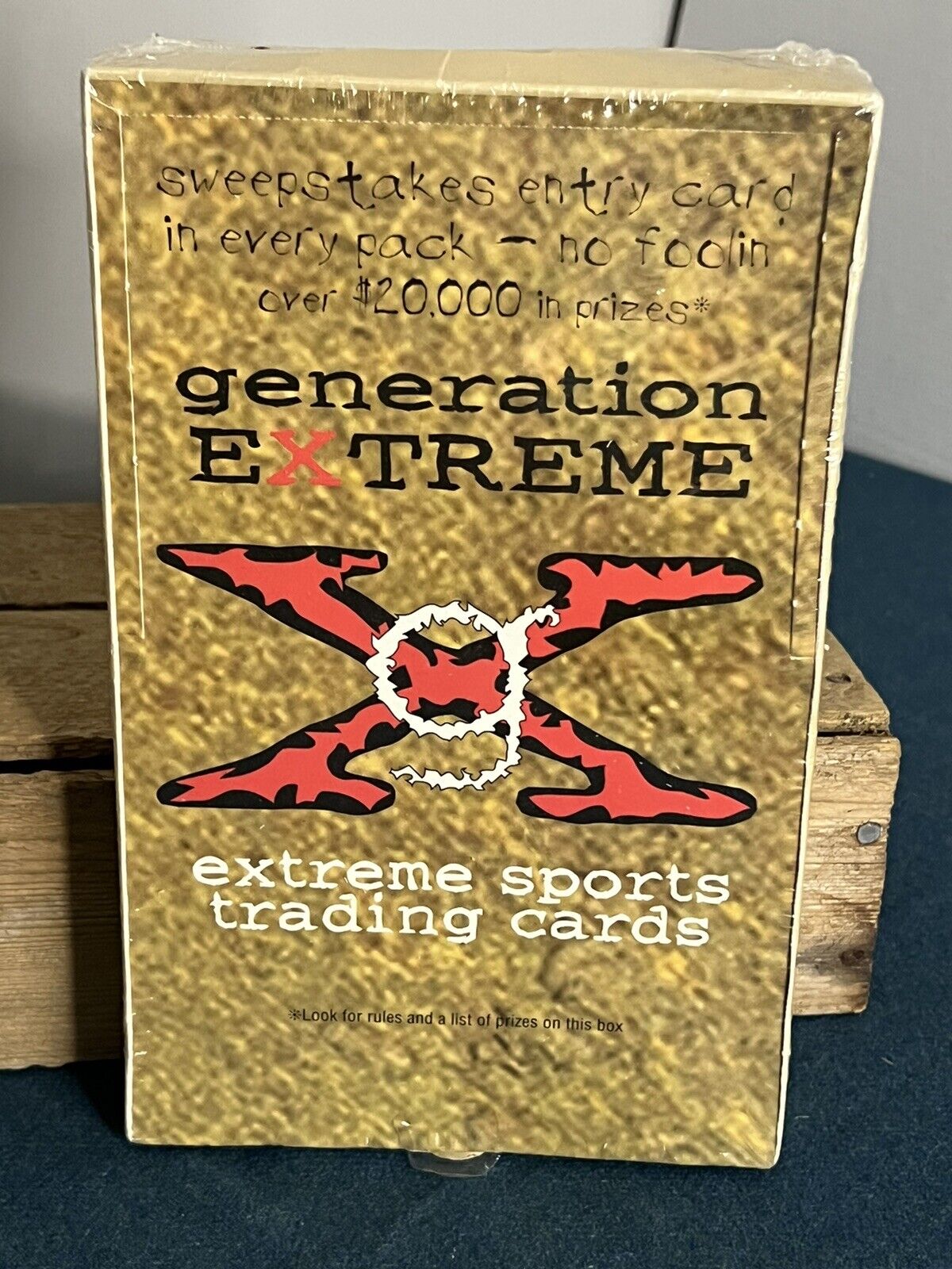 Generation Extreme Sports Trading Cards Box (1994) Factory Sealed with 24 Packs