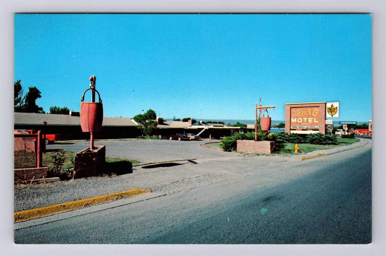 Montrose CO-Colorado, Lazy I G Motel, Advertisement, Vintage Postcard