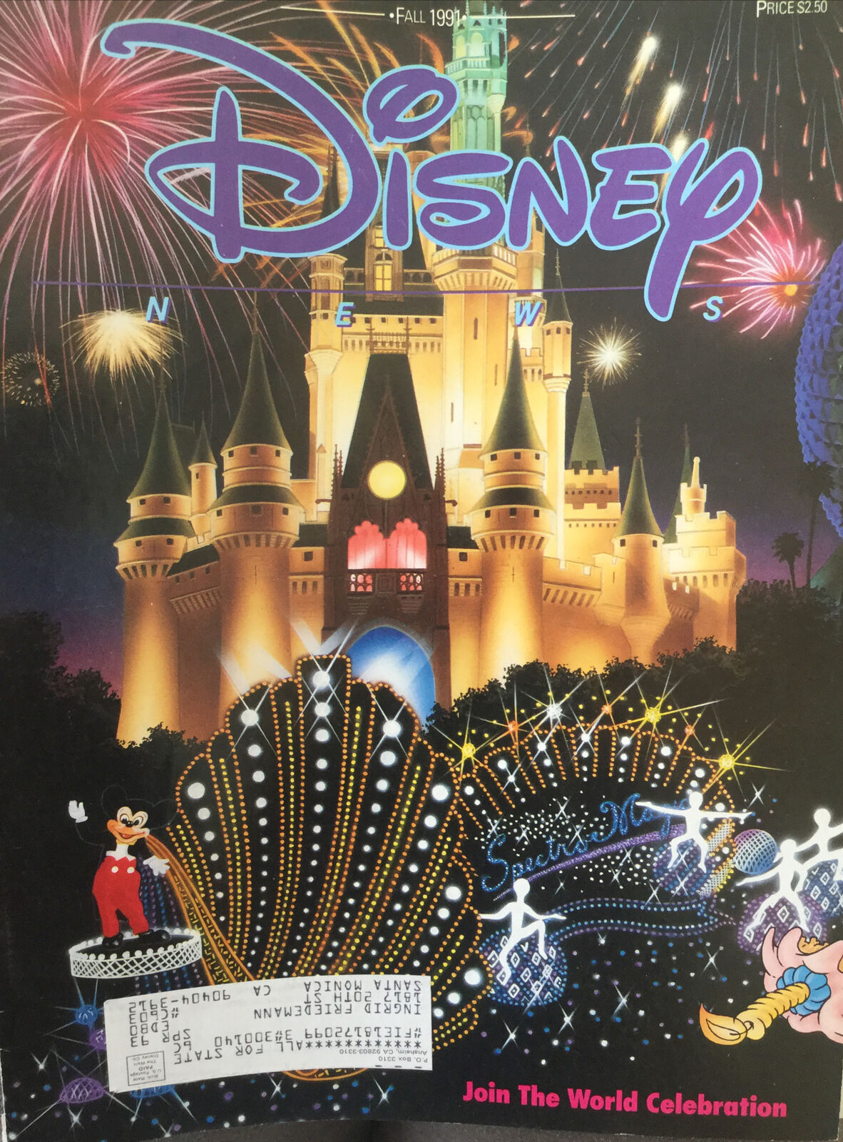 1991 Fall -Disney News \