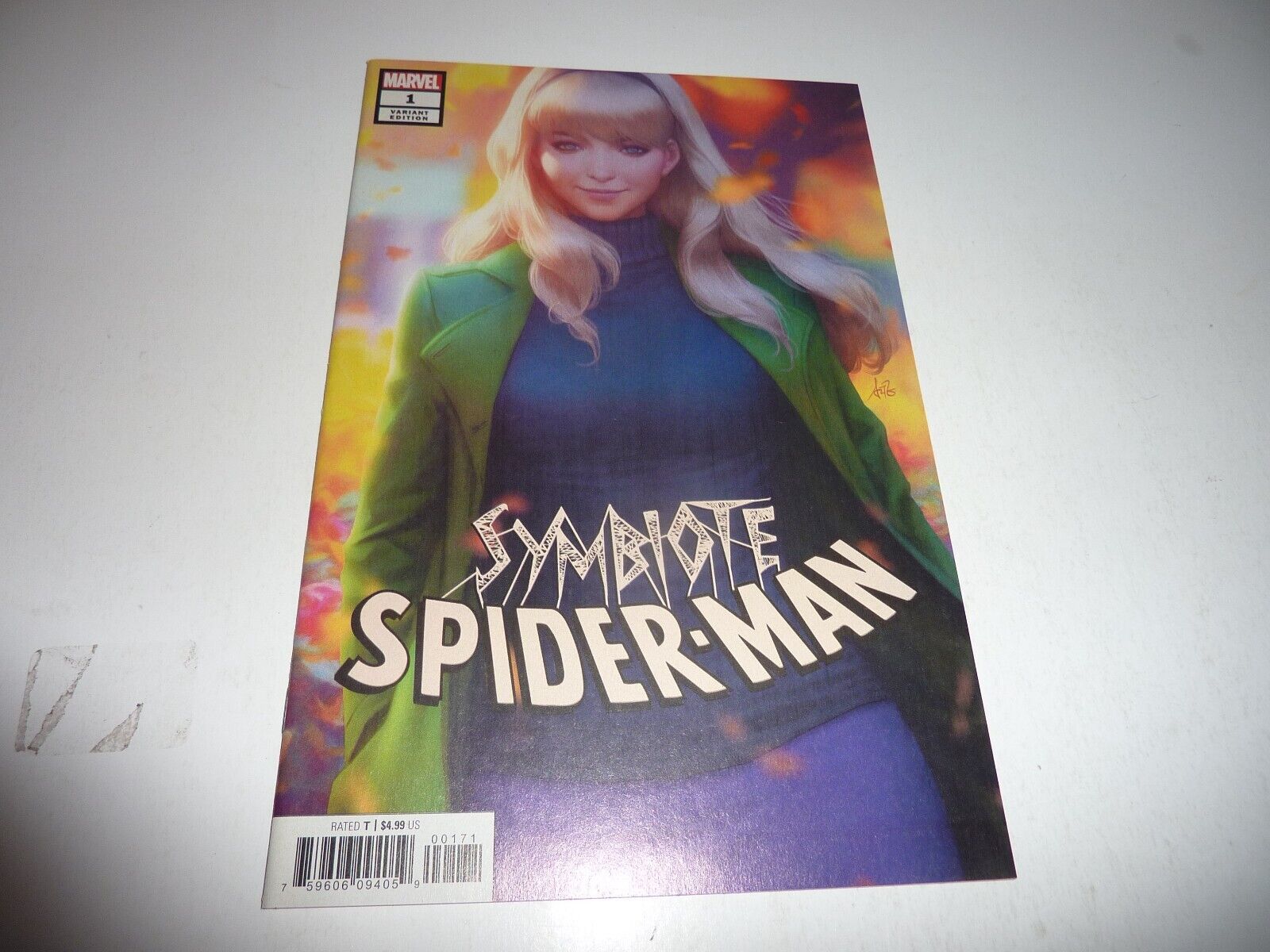 SYMBIOTE SPIDER-MAN #1 Marvel 2019 ARTGERM Variant Cover NM 1st Print