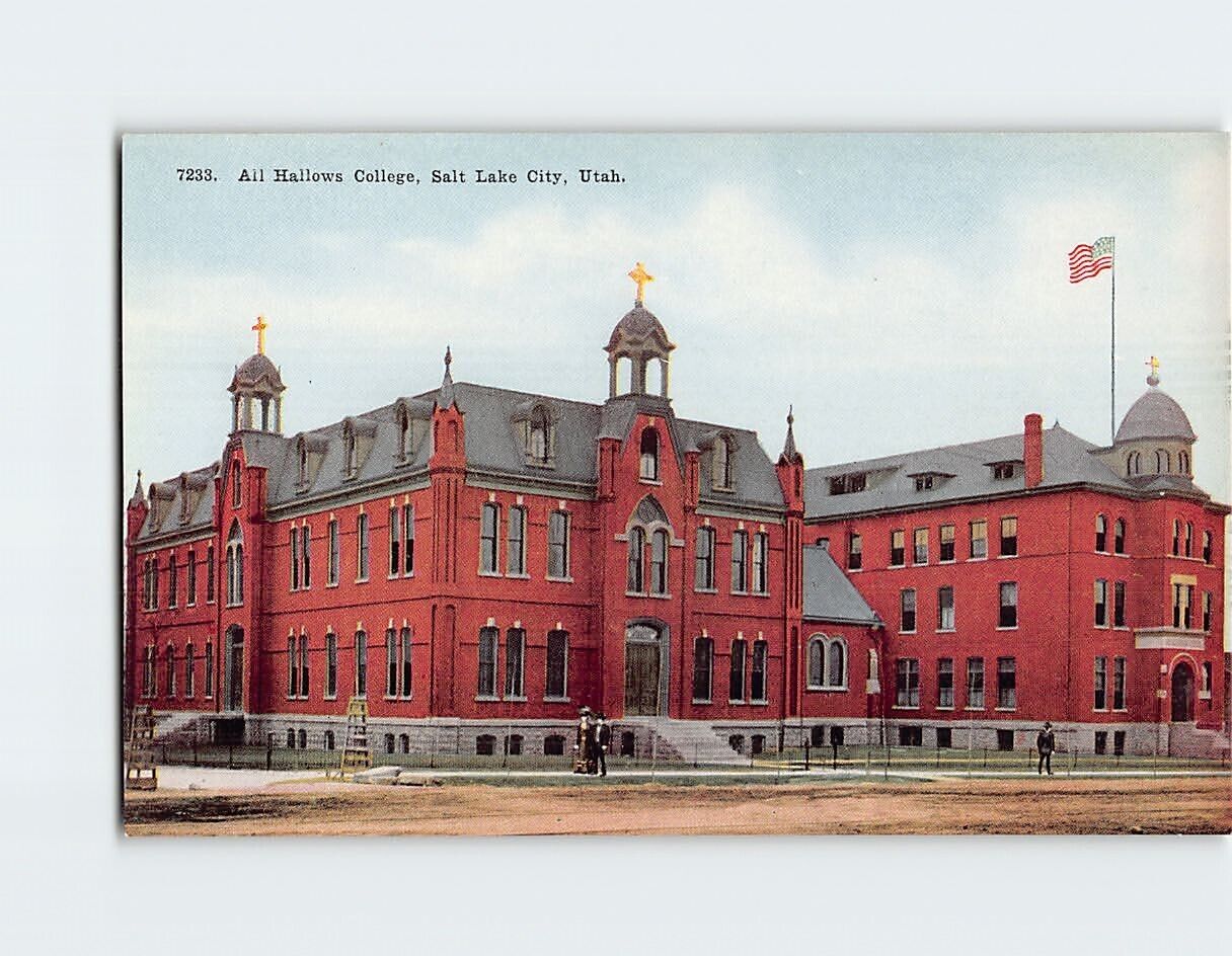 Postcard Air Hallows College, Salt Lake City, Utah