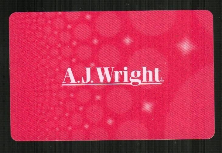 A.J. WRIGHT Circles and Stars 2008 Gift Card ( $0 )