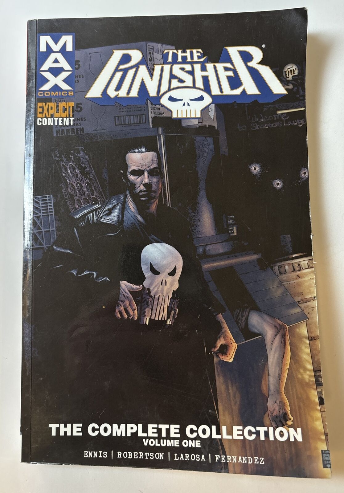 Punisher Max: the Complete Collection Vol. 1 Paperback Garth Ennis - Comic 💥