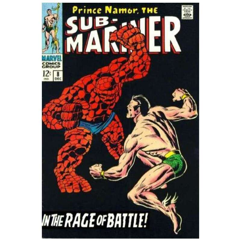 Sub-Mariner (1968 series) #8 in Very Fine minus condition. Marvel comics [h 