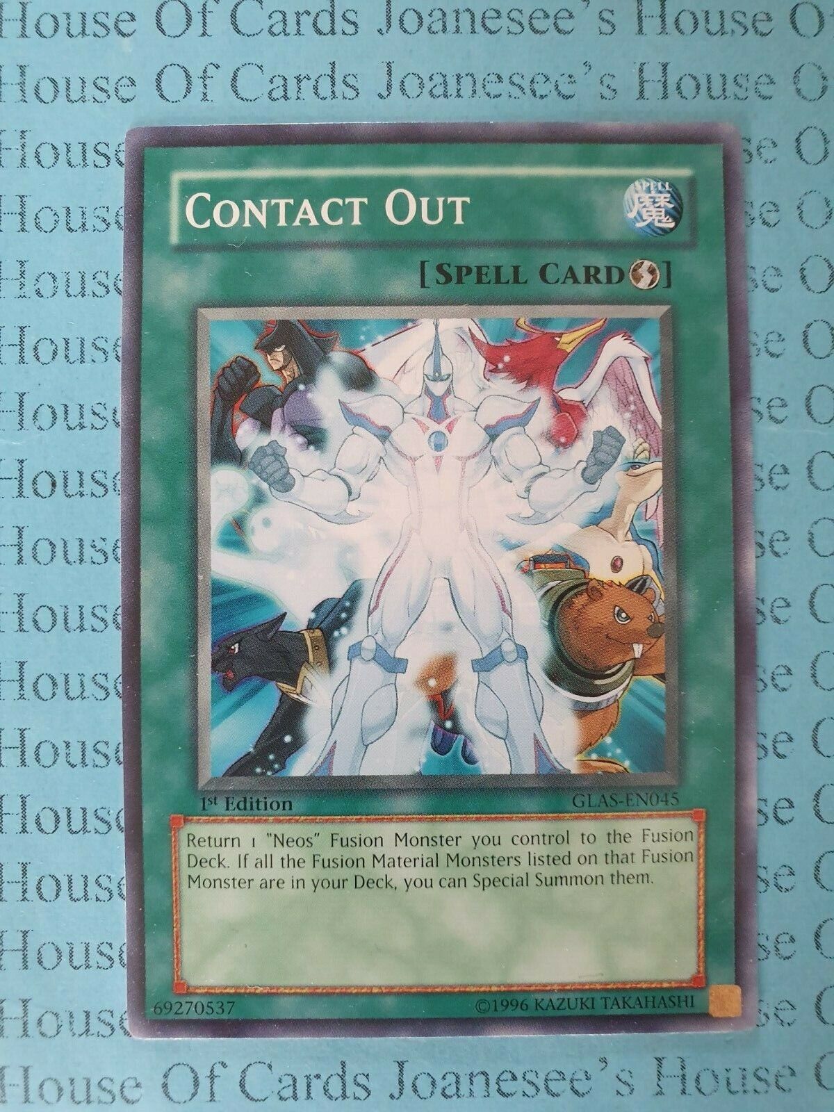 Contact Out GLAS-EN045 Common Yu-Gi-Oh Card 1st Edition New