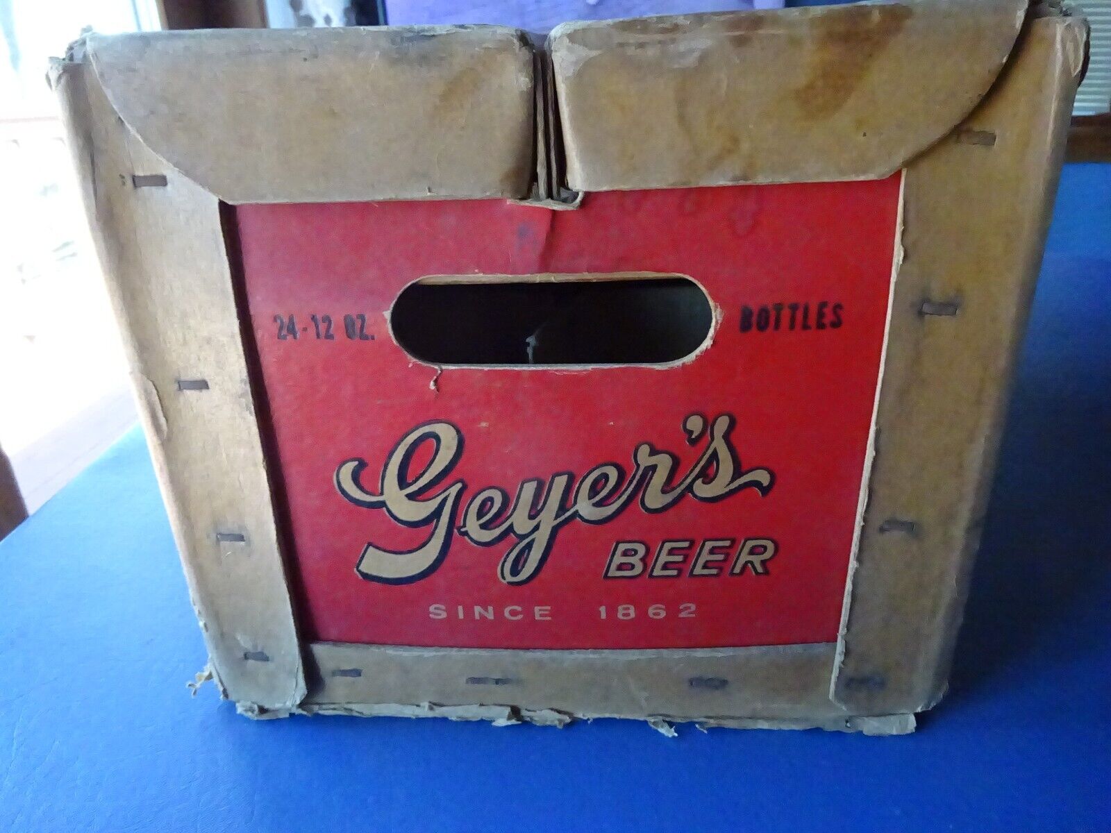 Original Geyer\'s Brothers Brewery Empty Case, Frankenmuth, Mi, Since 1862