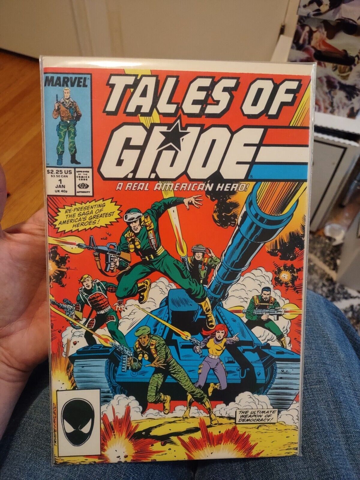 Tales of GI Joe A Real American Hero#1-HIGH GRADE-Marvel Comics
