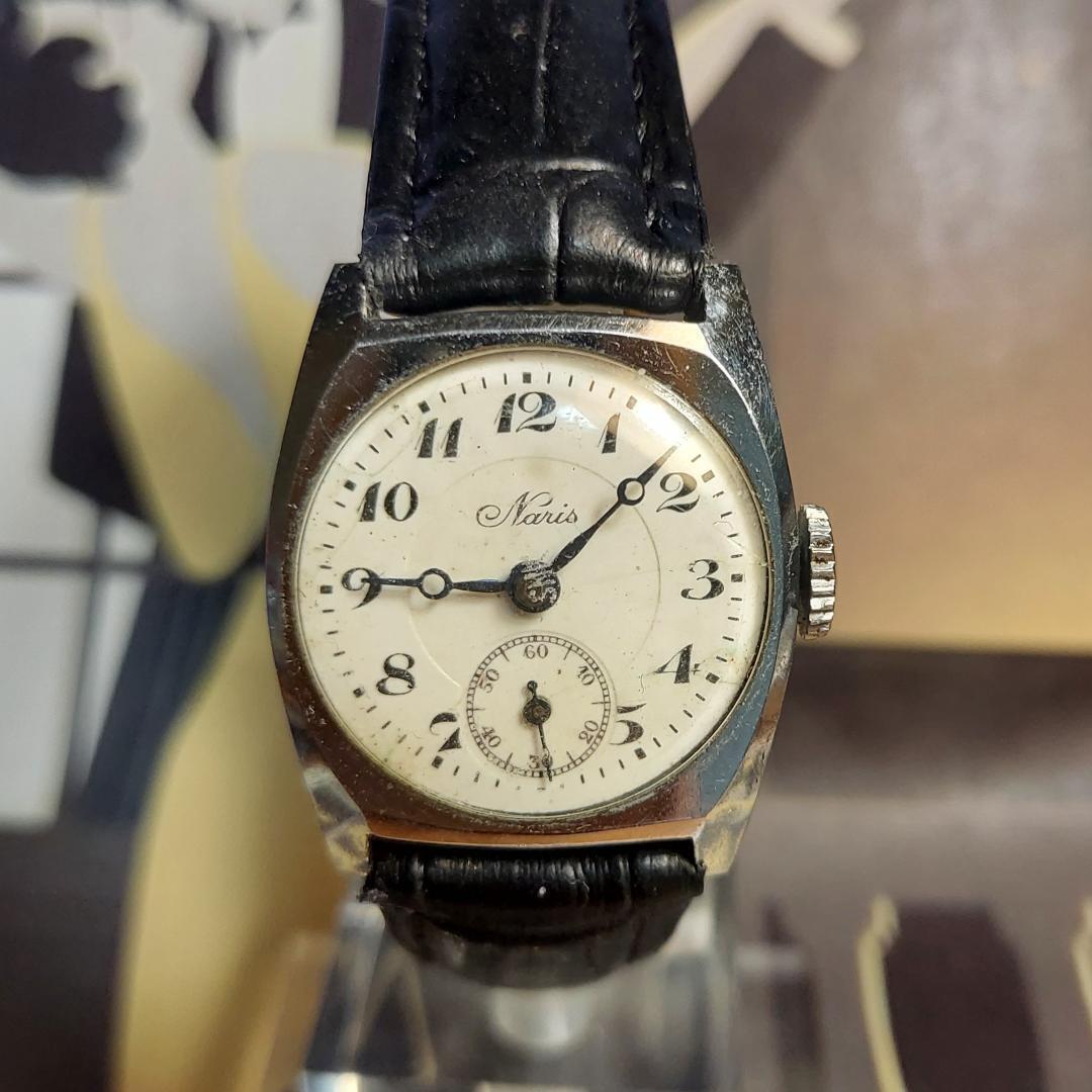 Antique 1920s NARIS men\'s watch