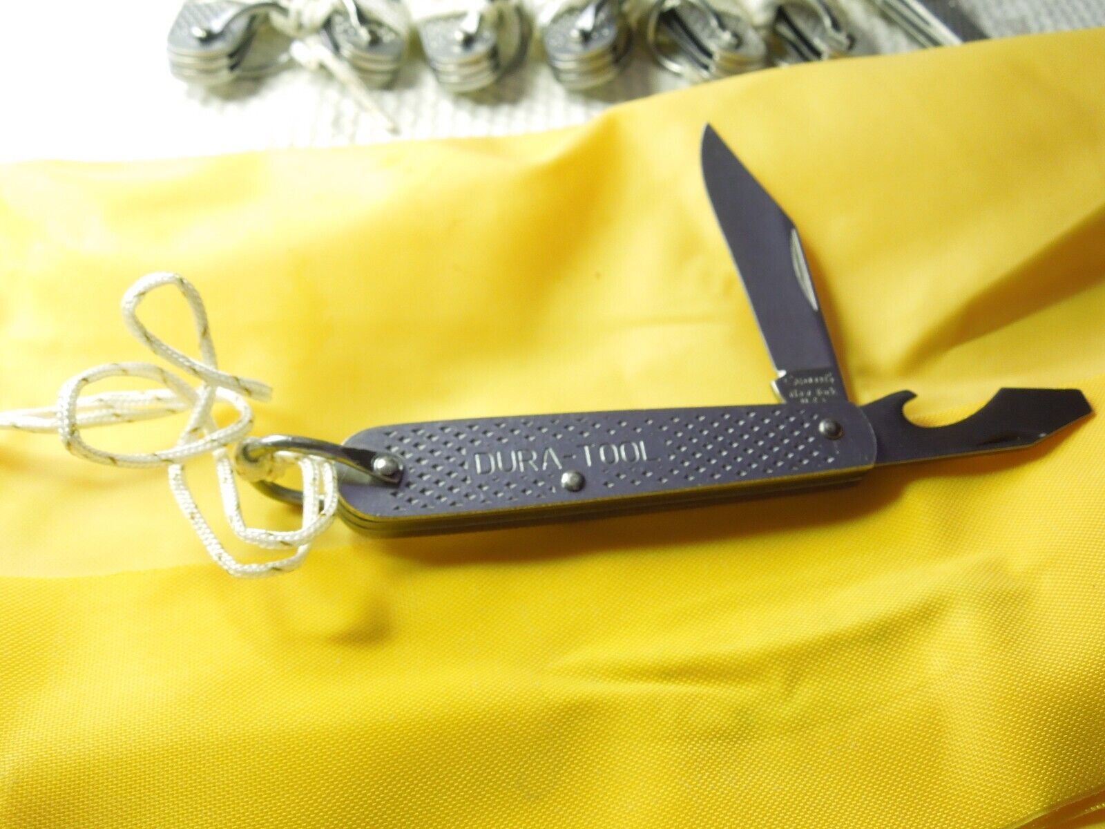 Vintage Camillus New York USA Dura-Tool Pocket Knife New “Never Used” LQQK