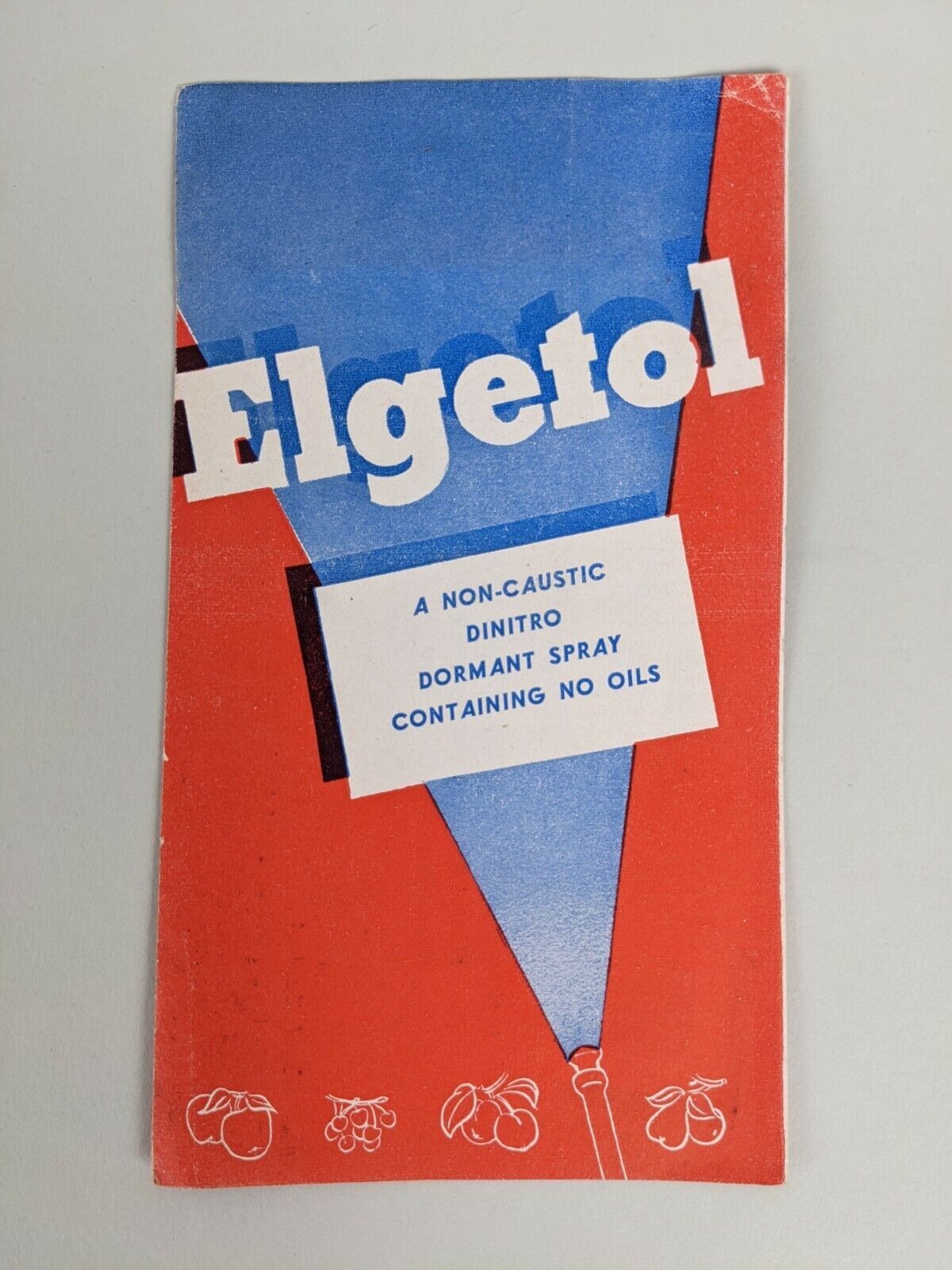 Vintage Elgetol Spray Farming Agriculture Advertising Pamphlet VTG
