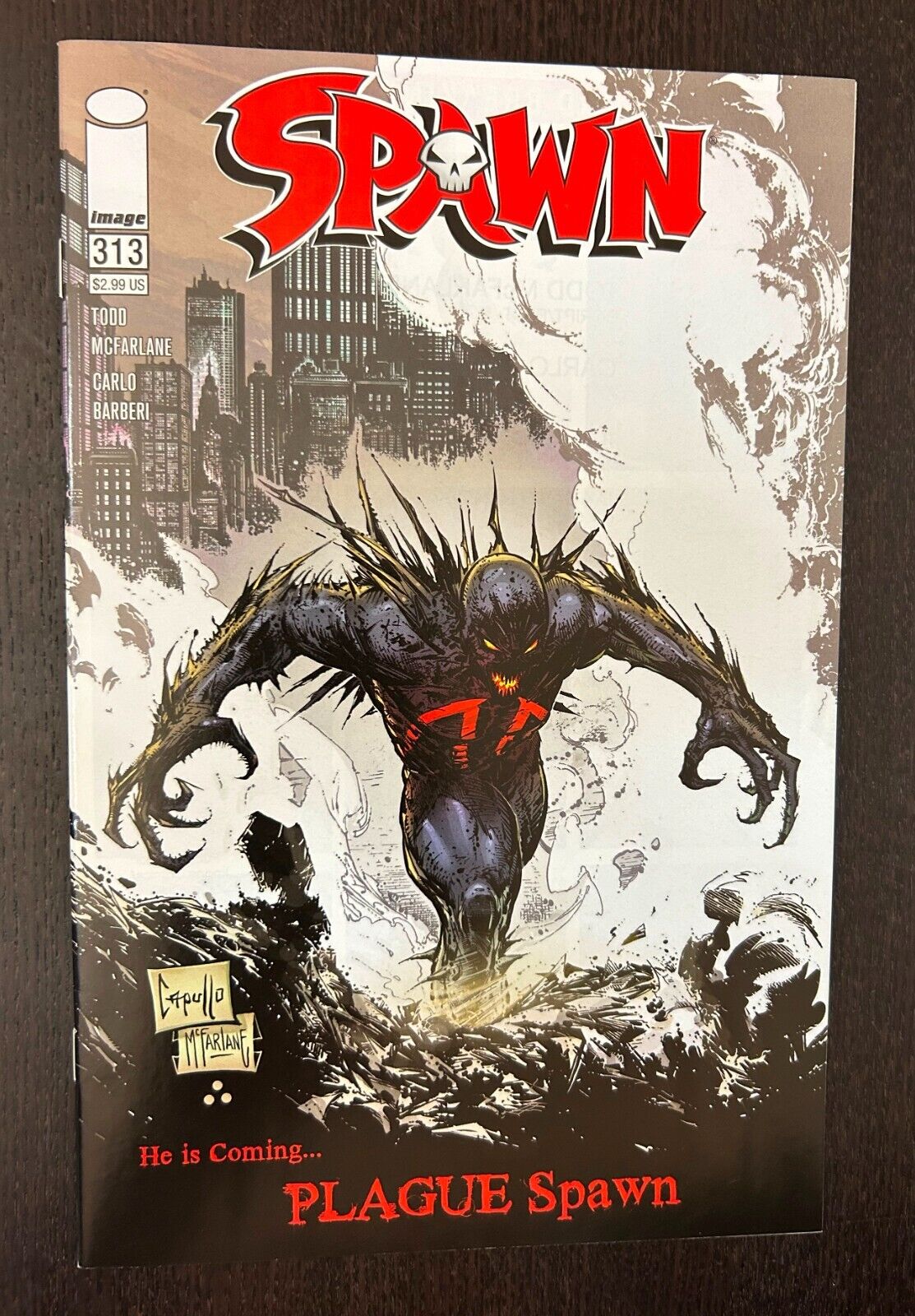 SPAWN #313 (Image Comics 2020) -- Todd MCFARLANE Cover -- NM- Or Better