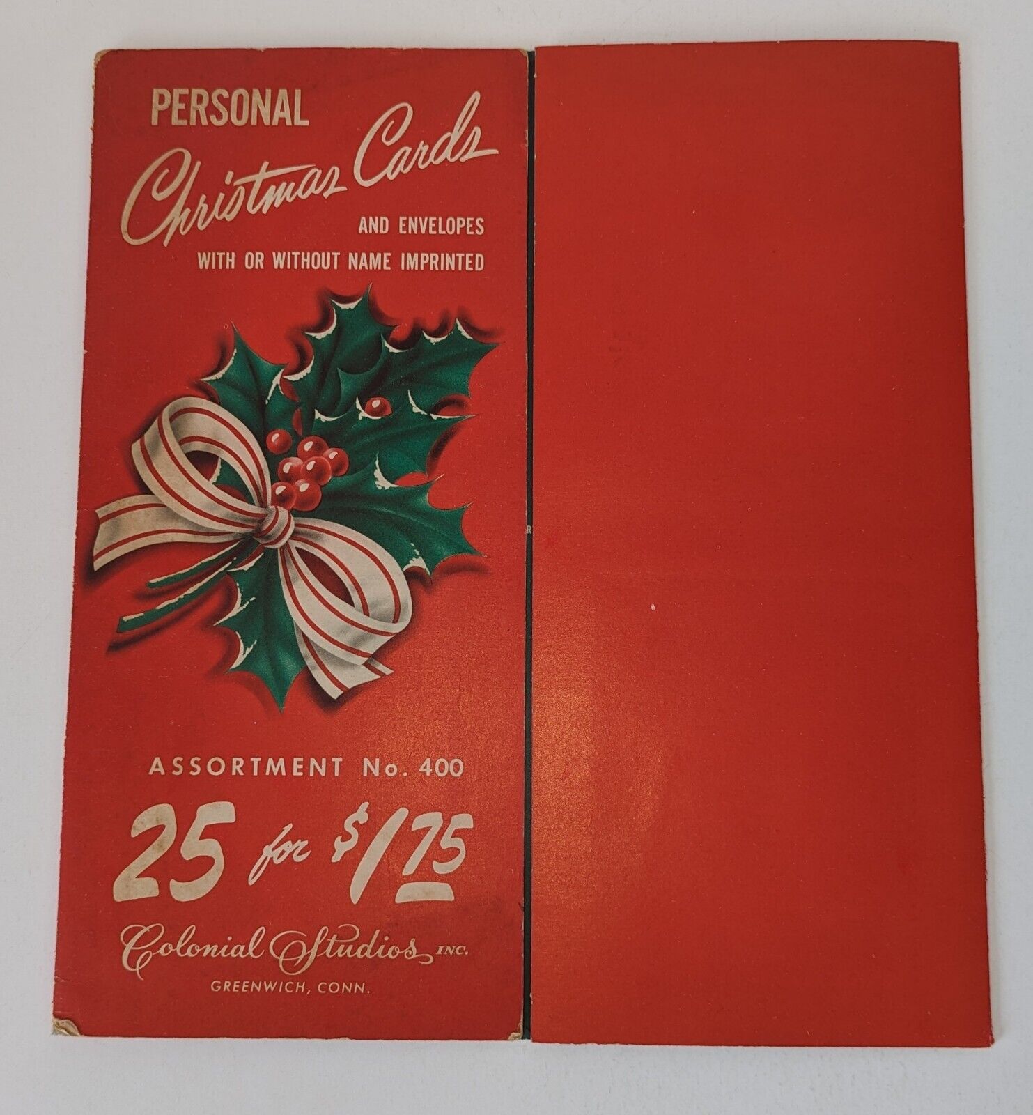 Vintage PERSONAL Christmas Greeting Cards Salesman Samples Catalog Portfolio (8)