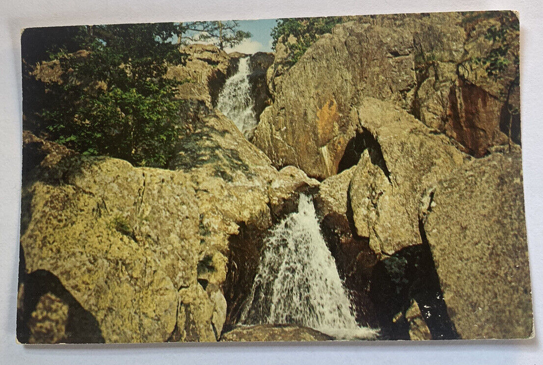 Vintage Postcard ~ Mina Sauk Falls Taum Sauk Mountain Ozarks ~ Missouri MO