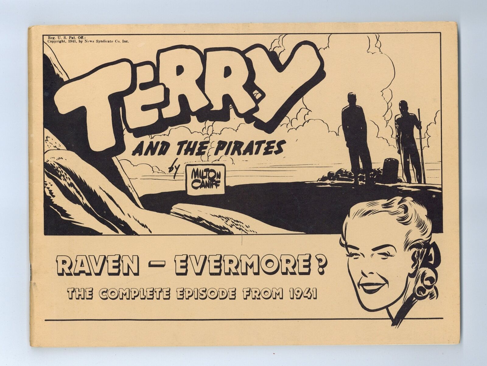 Terry and the Pirates Raven-Evermore #1 VF- 7.5 1979