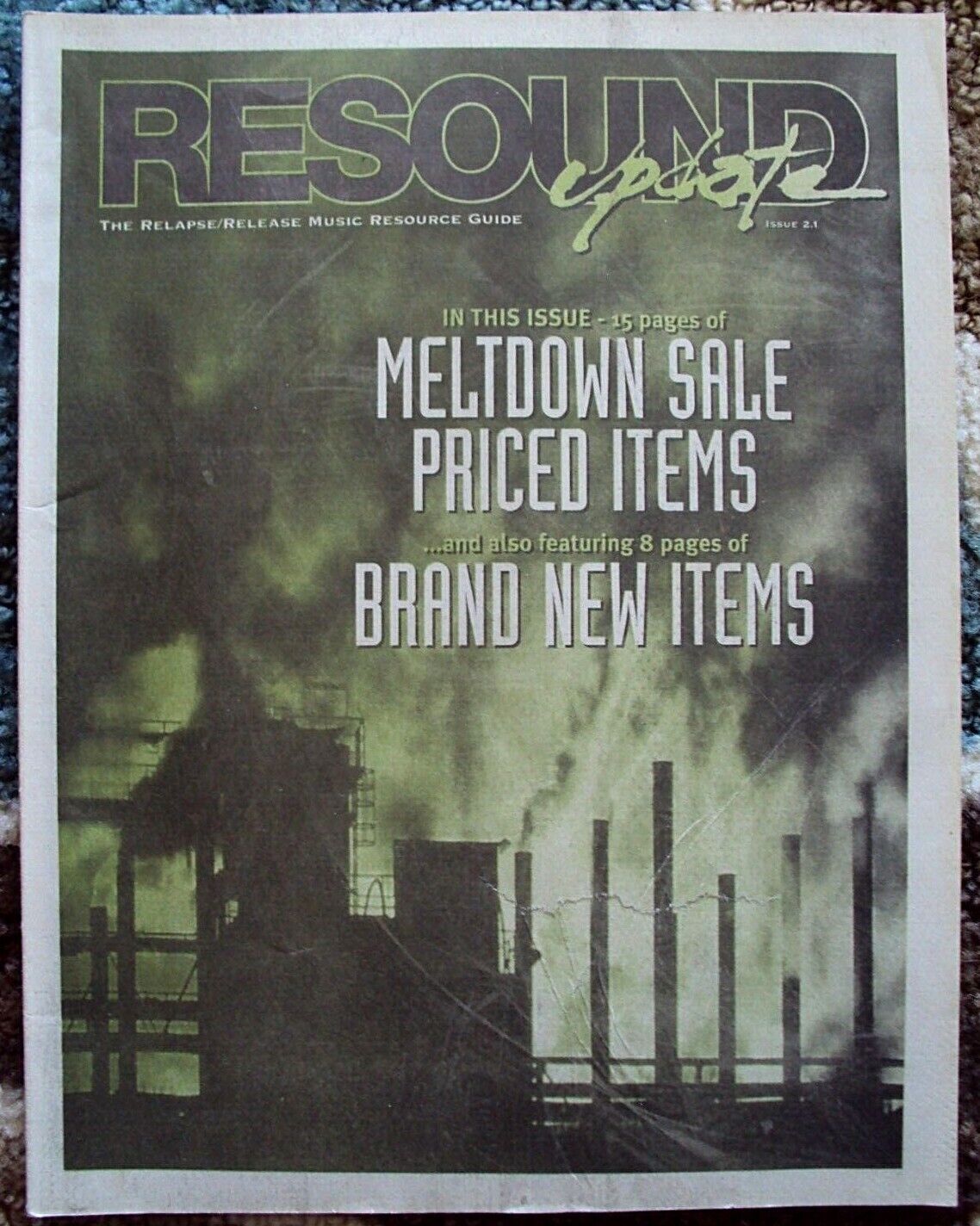 Resound Relapse Records Catalog Issue 2.1 Death Black Metal Grindcore