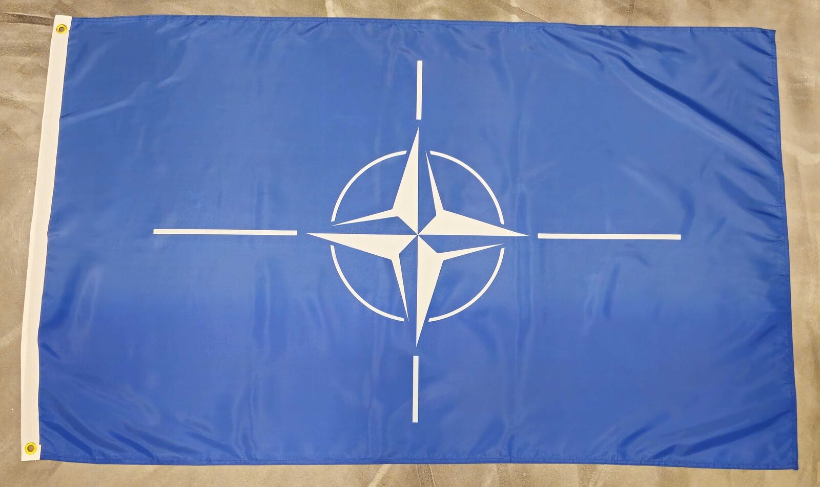 Flag NATO - North Atlantic Treaty Organization - 90 x 150 cm