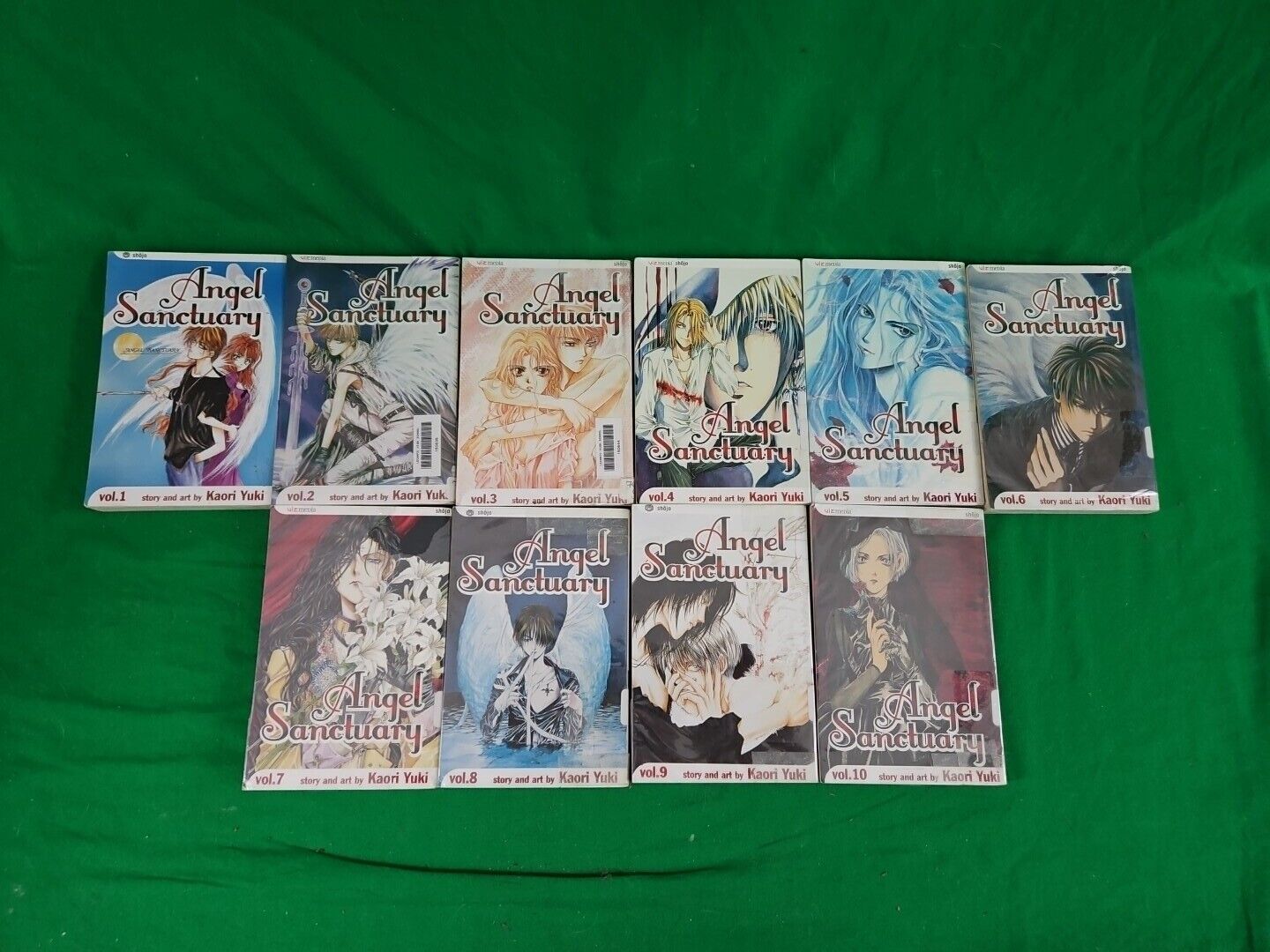 Angel Sanctuary Manga Set Vol 1-10 Kaori Yuki English Viz Media