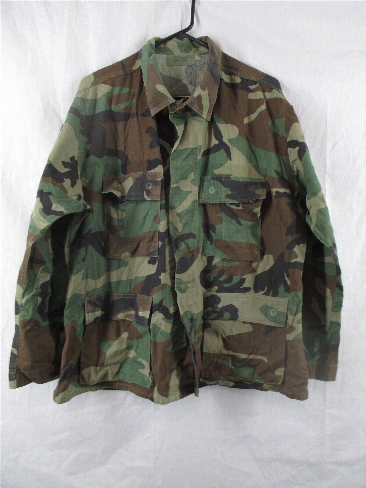 BDU Shirt/Coat Large Short Cold Weather Winter Weight Woodland USGI Army