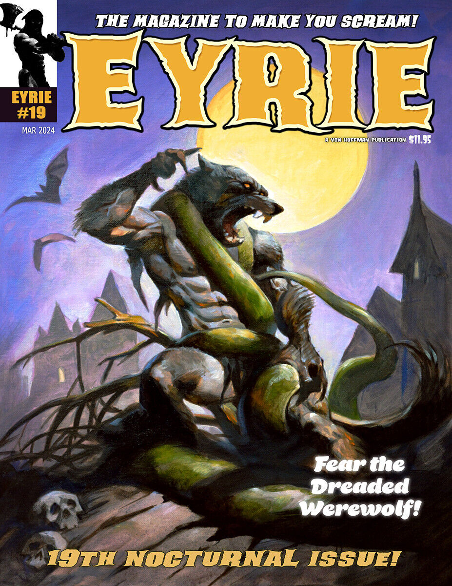 EYRIE MAGAZINE #19 Nineteenth WEREWOLF Issue Horror by Von Hoffman & Co.