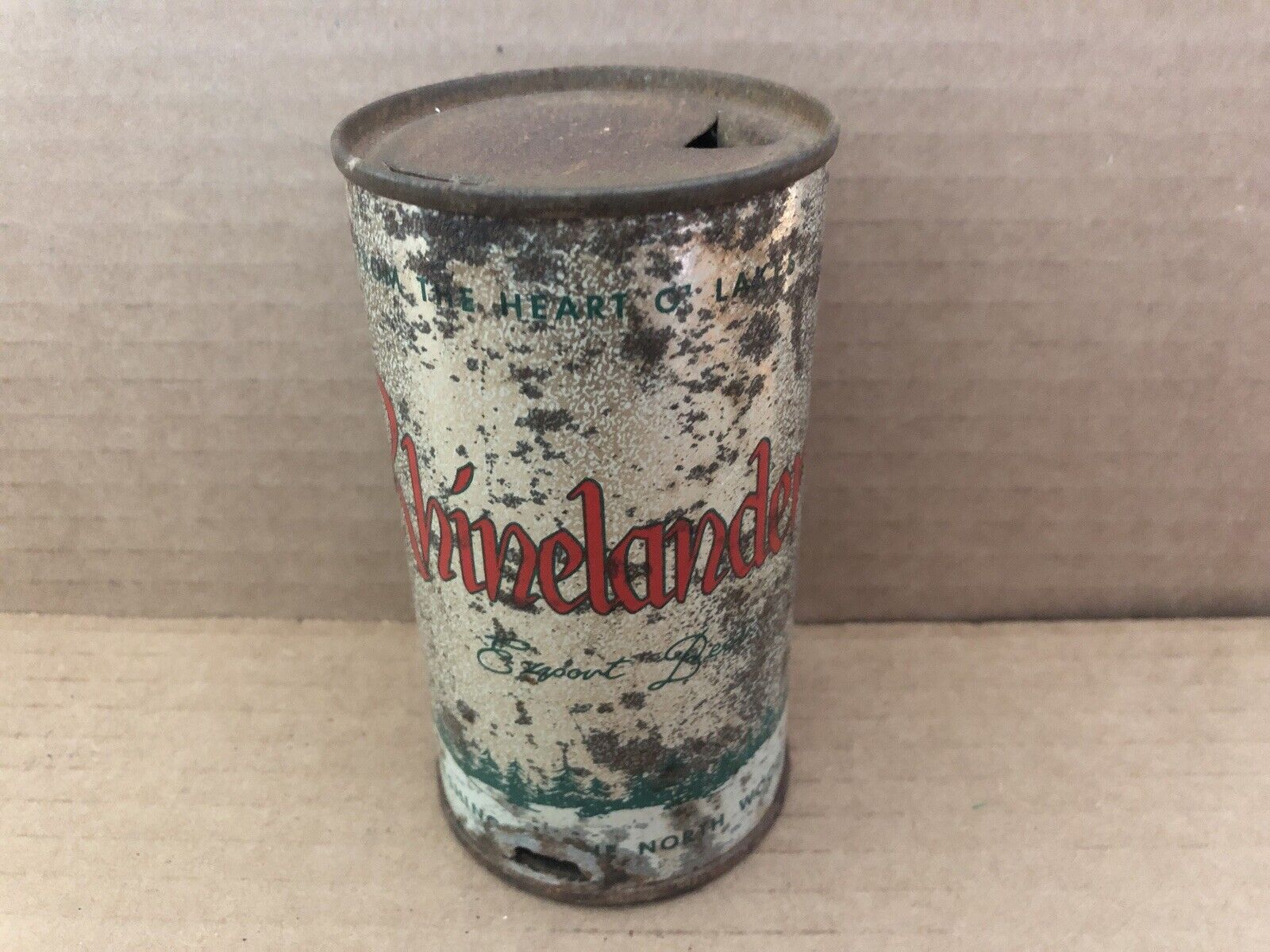 #7 Vintage RHINELANDER Flat Top Beer Can (AS-IS)