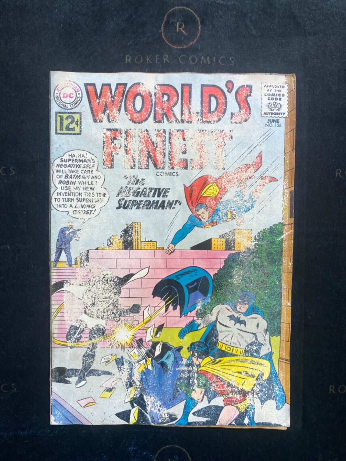 Rare DC 1962 World\'s Finest #126