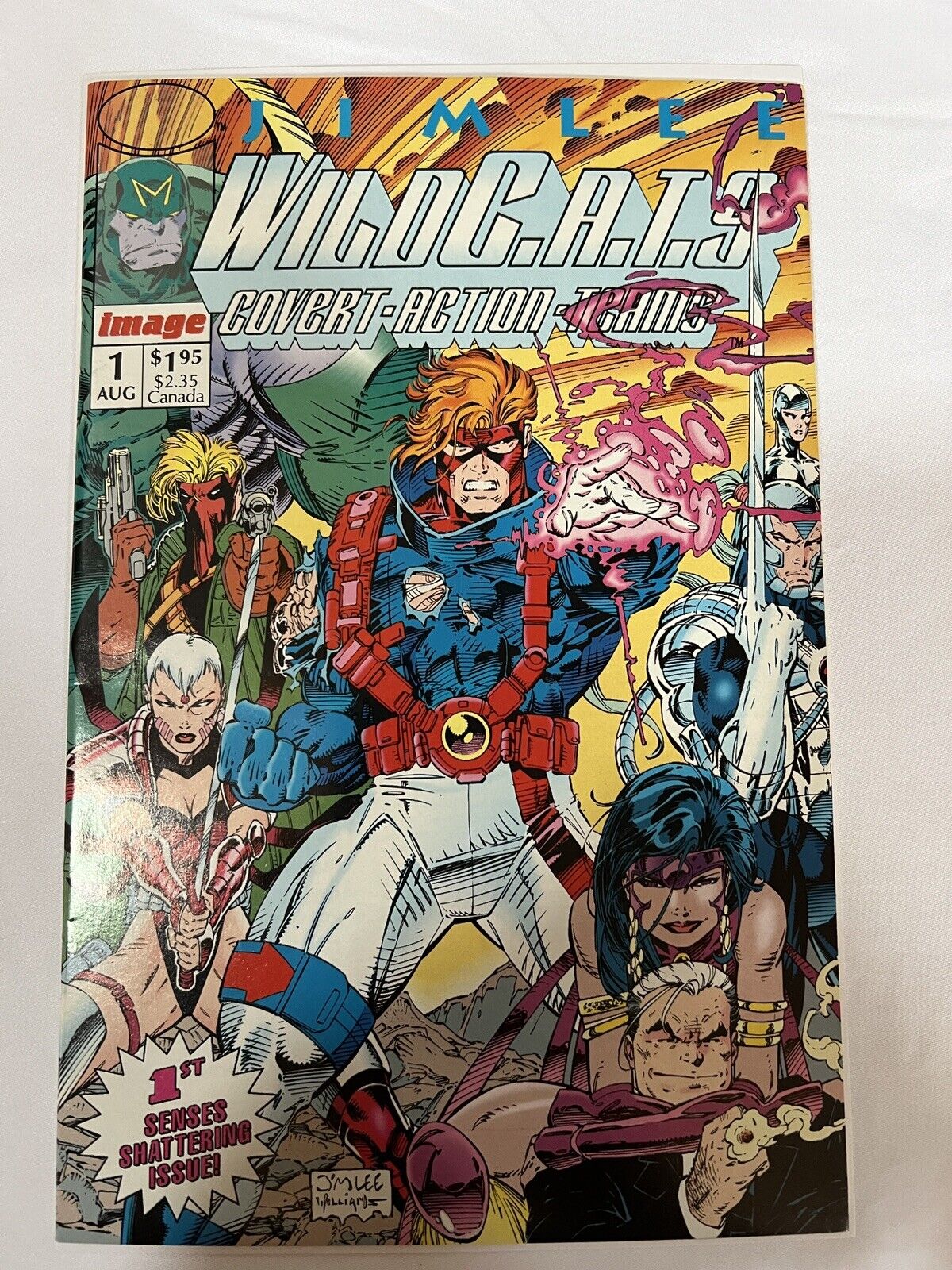 Wildc.A.T.S: Covert Action Teams #1 (Image Comics Malibu Comics August 1992)