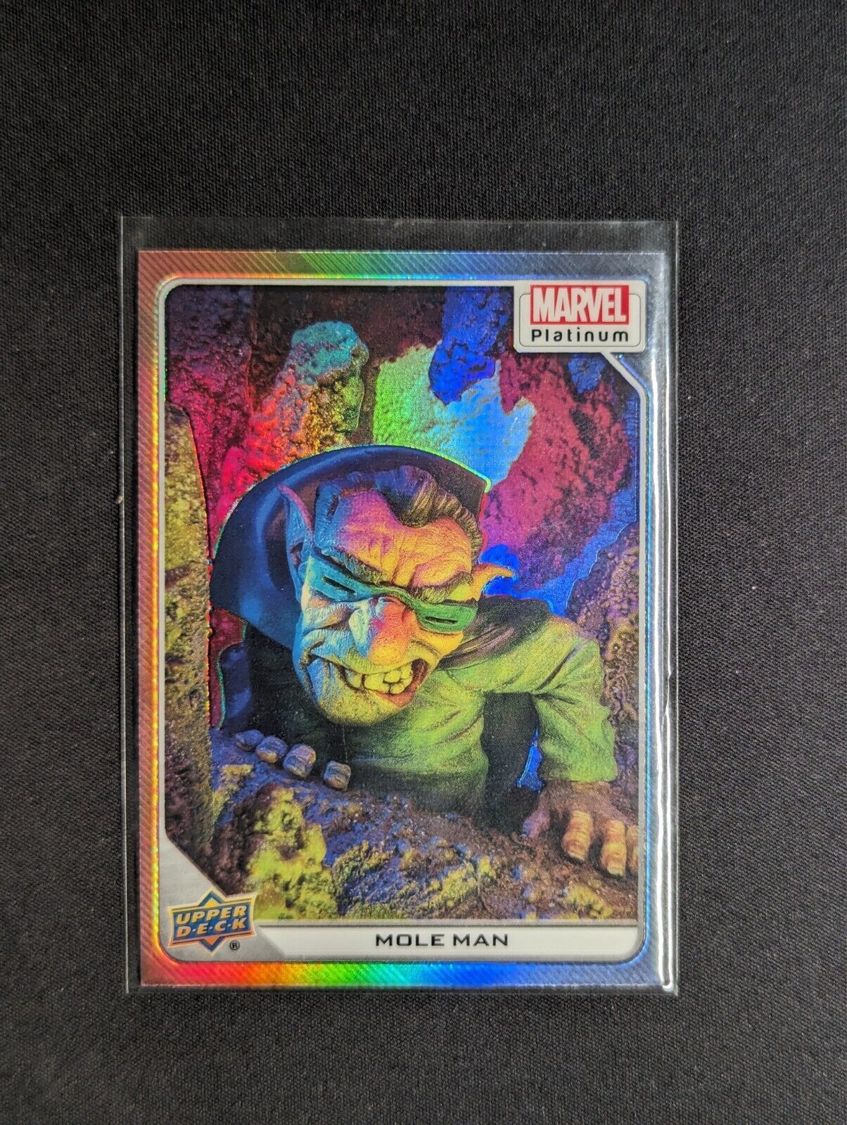 2023 Upper Deck Marvel Platinum Rainbow Mole Man #5