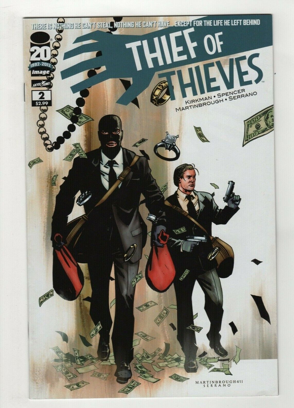 Thief of Thieves # 2 (Mar 2012 Image) 1st Print Robert Kirkman NM