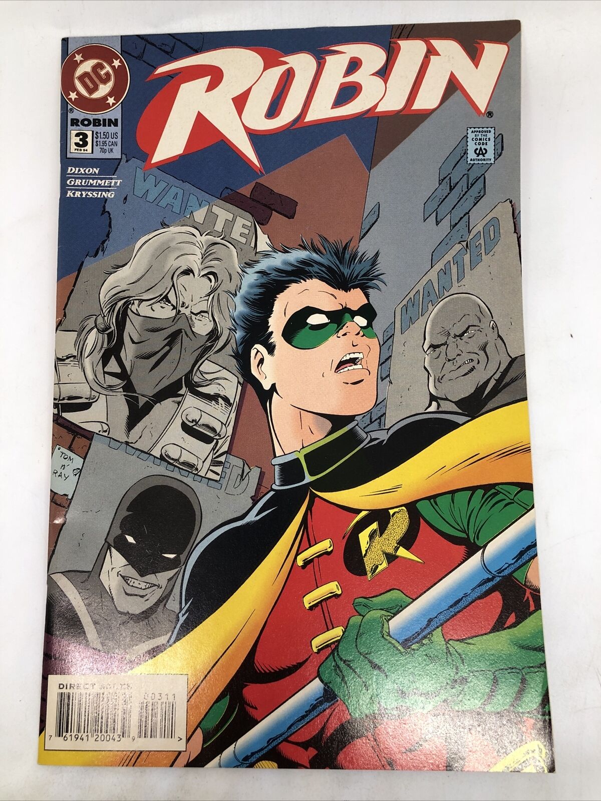 Robin #3 February 1994 DC Comics