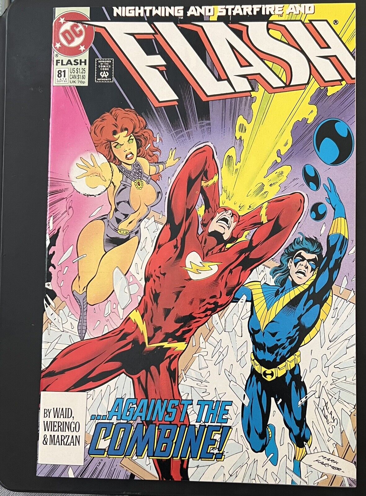 The Flash #81 Starfire, Nightwing 1993 DC Comics