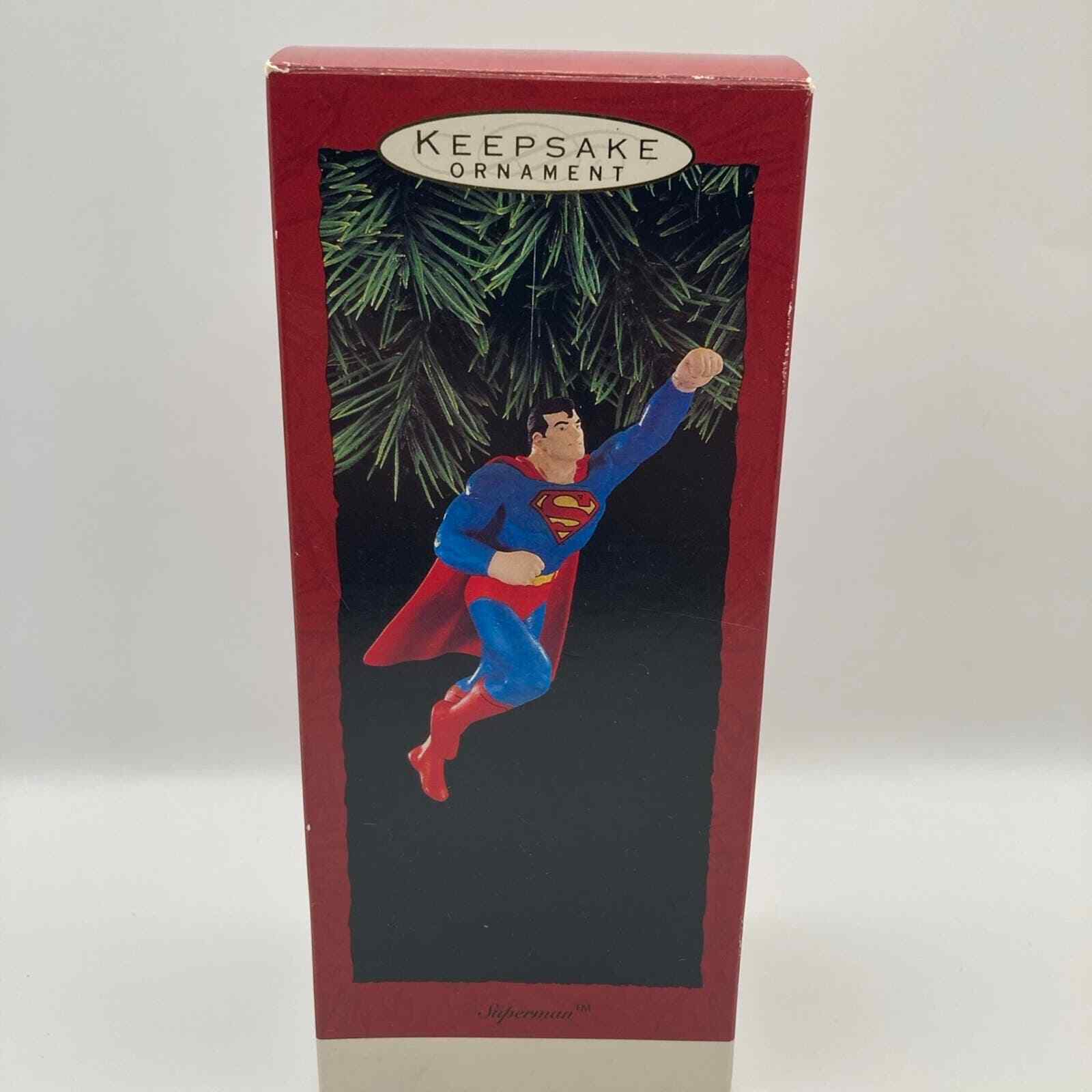 Hallmark Keepsake Ornament Superman 1993 Superhero Christmas Vintage DC Comics
